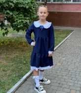 Школьное платье для девочек LZ-L870A530