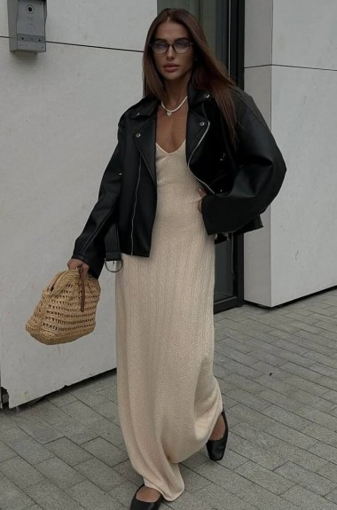 Женская куртка косуха ANN-503A1150