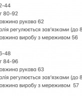 Вишукана блуза з об’ємними рукавами INNA-318A580