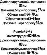 Костюм прозрачная рубашка и шорты STB-066A550