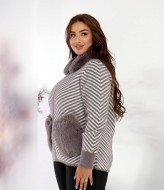 Кофта альпака женская  MAX-556A1100