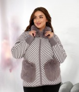 Кофта альпака женская  MAX-556A1100