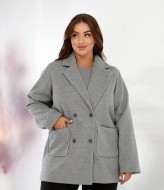 Полупальто из кашемира  KG-110A1200