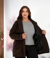 Полупальто из кашемира  KG-110A1200