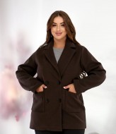 Полупальто из кашемира  KG-110A1200