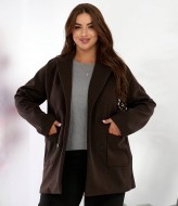 Полупальто из кашемира  KG-110A1200