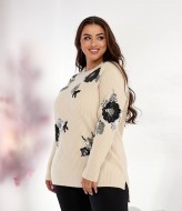 Длинный женский свитер  MAX-631A750