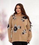 Длинный женский свитер  MAX-631A750