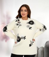 Длинный женский свитер  MAX-631A750