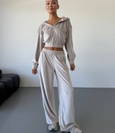 Костюм тройка велюровый женский  ANA-1676A19