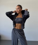 Костюм тройка велюровый женский  ANA-1676A19