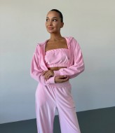 Костюм тройка велюровый женский  ANA-1676A19