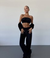 Костюм тройка велюровый женский  ANA-1676A19