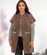 Жилетка удлиненная женская  MAX-919A1100