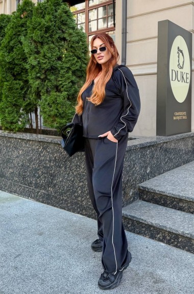 Велюр спорт костюм  DAM-268A600