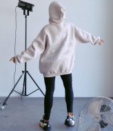 Худи с надписью на спине  ANB-402A700 Худи с надписью на спине  ANB-402A700