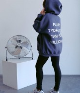 Худи с надписью на спине  ANB-402A700