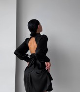 Платье с драпировкой на талии ANM-043A450