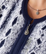 Кофта на молнии без капюшона женская  MAX-602A700