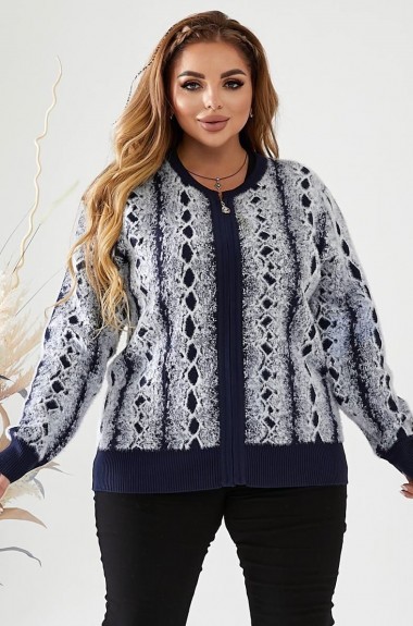 Кофта на молнии без капюшона женская  MAX-602A700