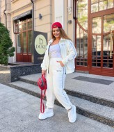 Спортивный флисовый костюм JAV-807.5507A750