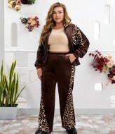 Велюровый костюм женский спортивный  LZ-L936A760