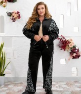 Велюровый костюм женский спортивный  LZ-L936A760