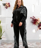 Велюровый костюм женский спортивный  LZ-L936A760