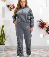 Велюровый костюм женский спортивный  LZ-L936A760