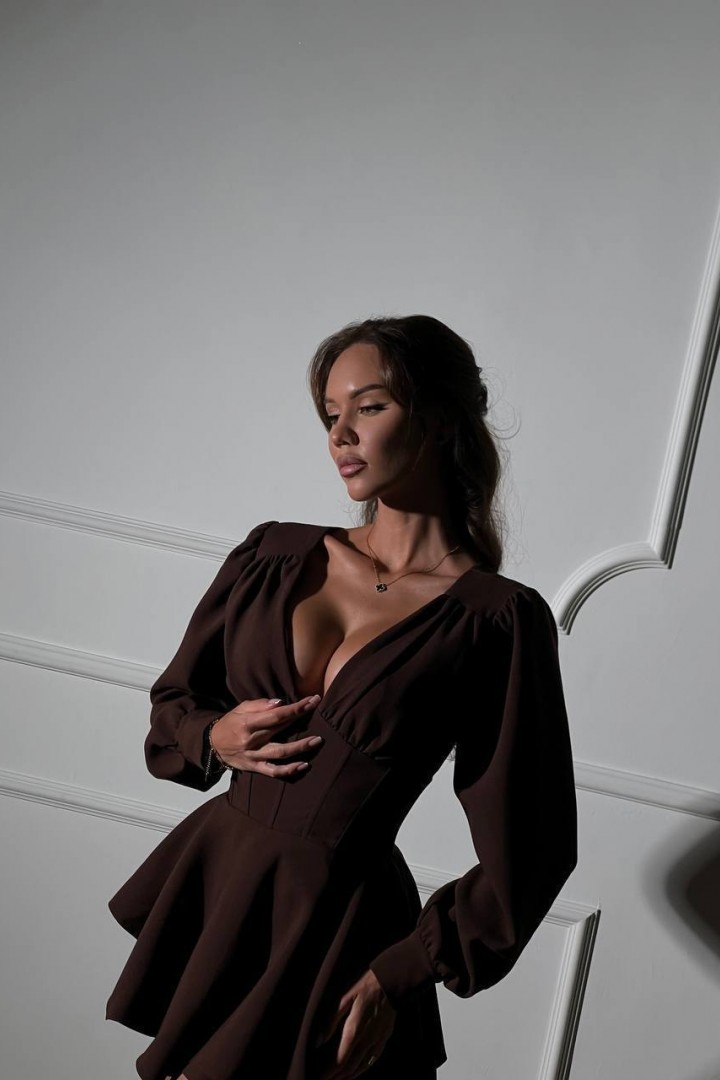 Комбінезон спідниця-шорти INNA-567A550