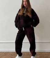 Костюм спортивный женский на флисе  EST-5971A1180