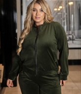 Спортивный велюровый костюм женский  VOJ-334A950