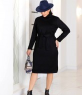 Теплое прямое платье SMO-1299A16