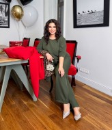 Женский брючный костюм тройка  VIA-244A25