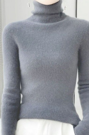 Тёплый ангоровый гольф KC-3293A300