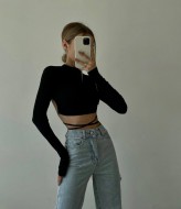 Замшевий топ на зав'язках DMP-A043A200