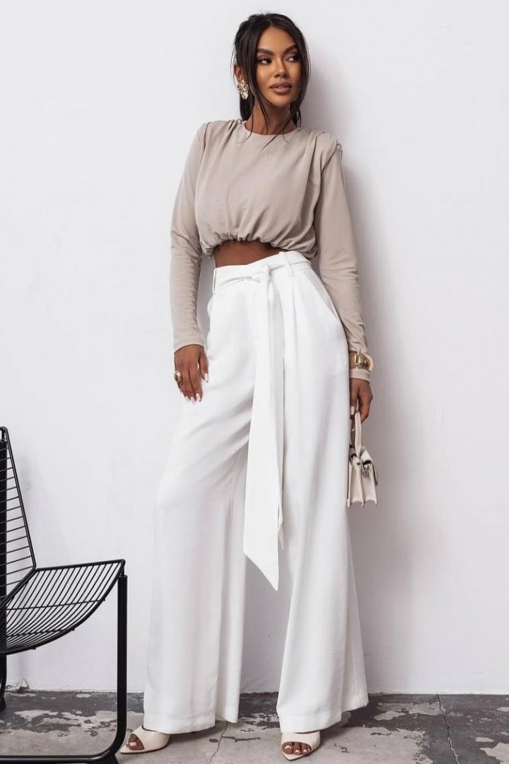 Широкі брюки з поясом DMP-A7200A330