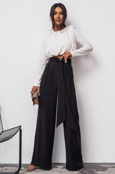 Широкие брюки с поясом DMP-A7200A330