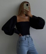 Блузка с широкими рукавами DMP-A049A300