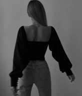 Блузка с широкими рукавами DMP-A049A300