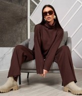 Тёплый брючный костюм из ангоры IMMA-424A630