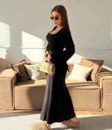 Женское платье рубчик IMMA-425A550