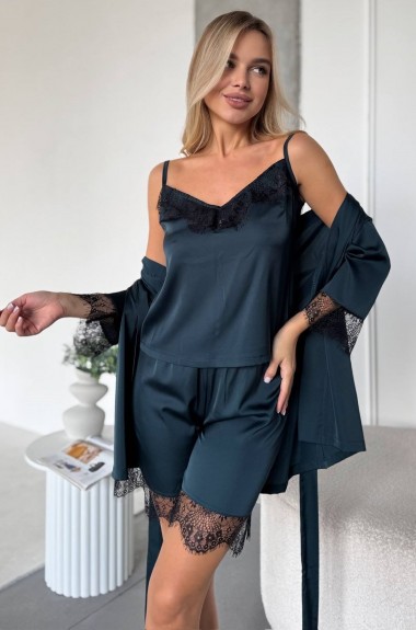 Комплект 4-ка кимоно, майка, шорты и штаны NK-9193A680