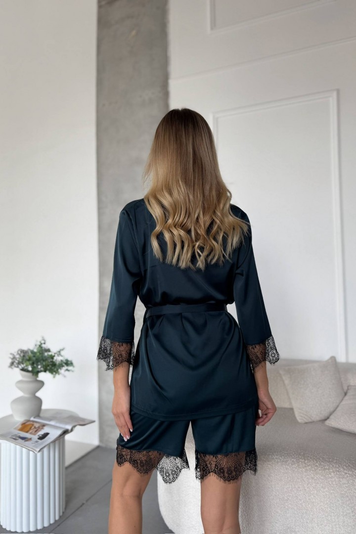 Комплект 4-ка кимоно, майка, шорты и штаны NK-9193A680