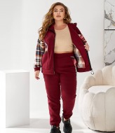 Костюм кофта с капюшоном и брюки MOV-215A820