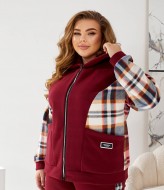 Костюм кофта с капюшоном и брюки MOV-215A820