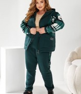 Костюм кофта с капюшоном и брюки MOV-215A820