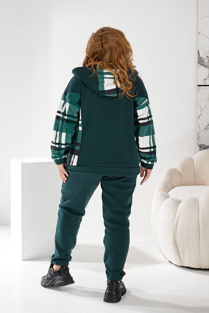 Костюм кофта с капюшоном и брюки MOV-215A820