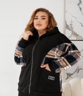 Костюм кофта с капюшоном и брюки MOV-215A820