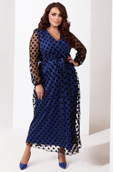 Нарядное платье с сеткой IV-0222A700